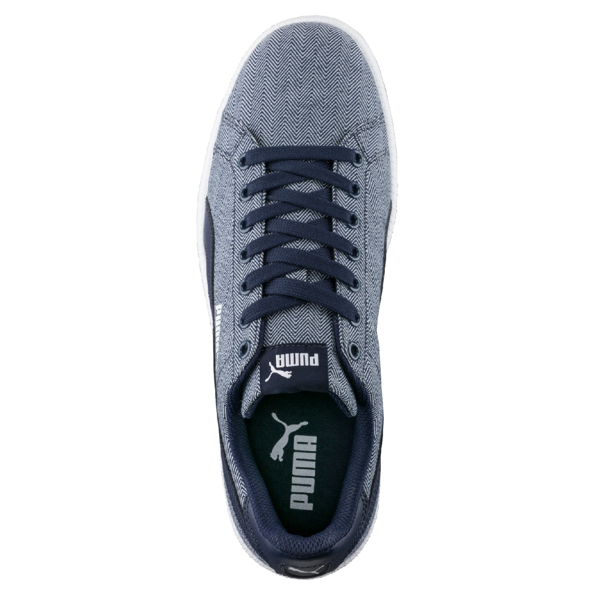 puma smash herringbone