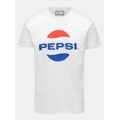 Bílé tričko s potiskem Shine Original Pepsi