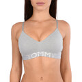 Tommy Hilfiger Dámská podprsenka Tommy Minimal Bralette Grey Heather UW0UW01184-004