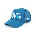 New Era 9FORTY Trucker Mesh LA Dodgers × Under Native "Love Wave"