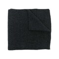 Polo Ralph Lauren embroidered-logo ribbed scarf - Grey