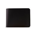 Bagind Amer Black - černá kožená peněženka z hovězí kůže, ruční výroba, český design