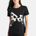 Dámské černé triko Karl Lagerfeld 55647