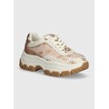 Sneakers boty Guess BERRETT růžová barva, FLTBER FAL12