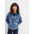 bonprix Džínová bunda Modrá