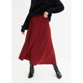 bonprix Žerzejová rozšířená sukně Červená