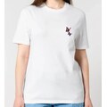 Bittersweet Paris Butterfly cotton T-shirt - White