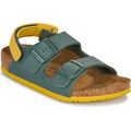 BIRKENSTOCK Sandály Dětské Milano AS Kids BF Desert Soil Thyme/Ochr