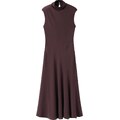 MANGO Šaty tmavě hnědá