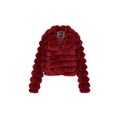 faina Přechodná bunda tmavě červená