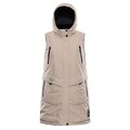 Dámská vesta ALPINE PRO HARDA 2 béžová