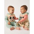 Sinsay - Tepláky jogger Mickey Mouse - zelená