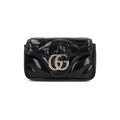 Gucci small GG Marmont shoulder bag - Black