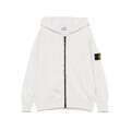 Stone Island Junior Compass-badge hoodie - Grey