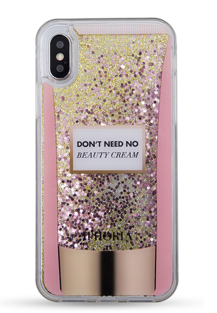 GELOVÝ GLITROVÝ KRYT NA IPHONE CREAM Iphoria