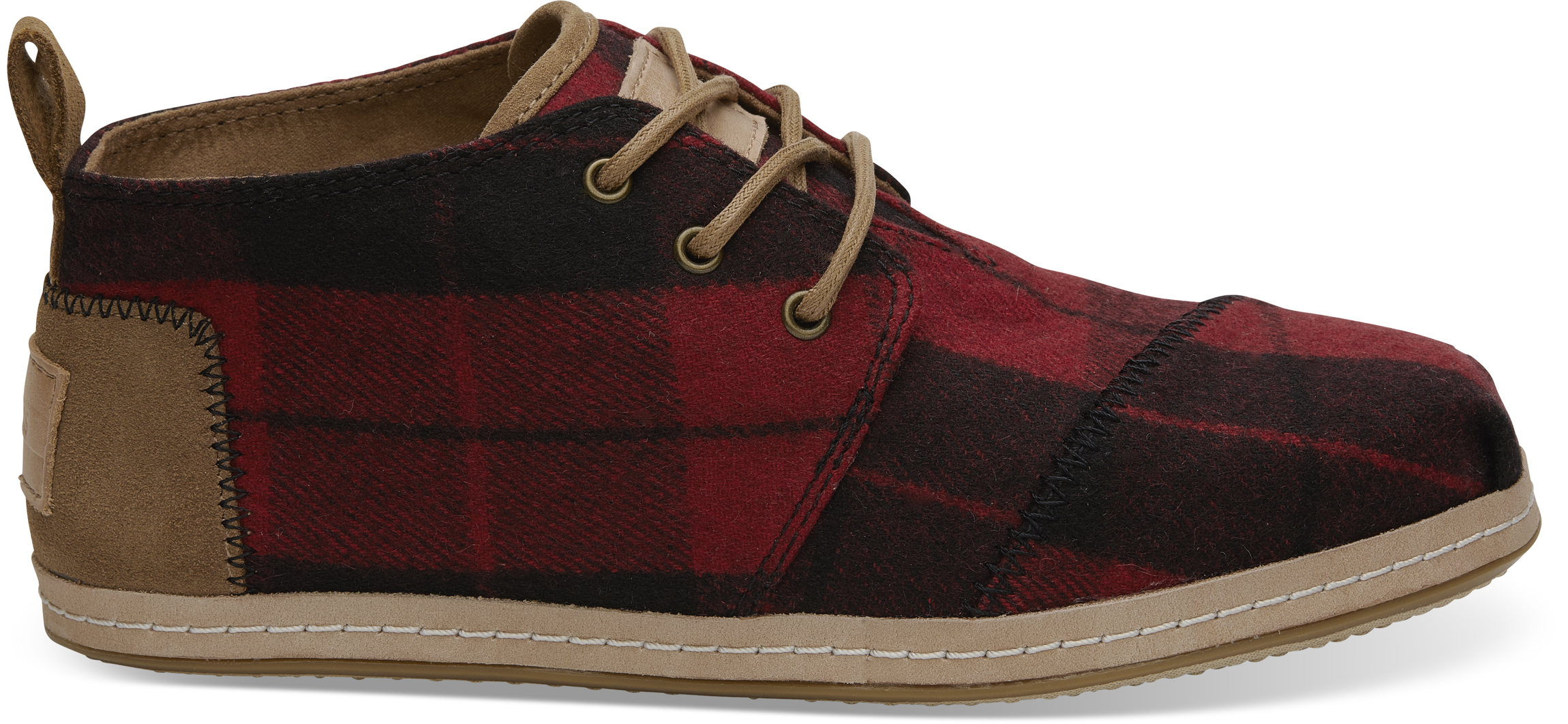 toms plaid bota boots