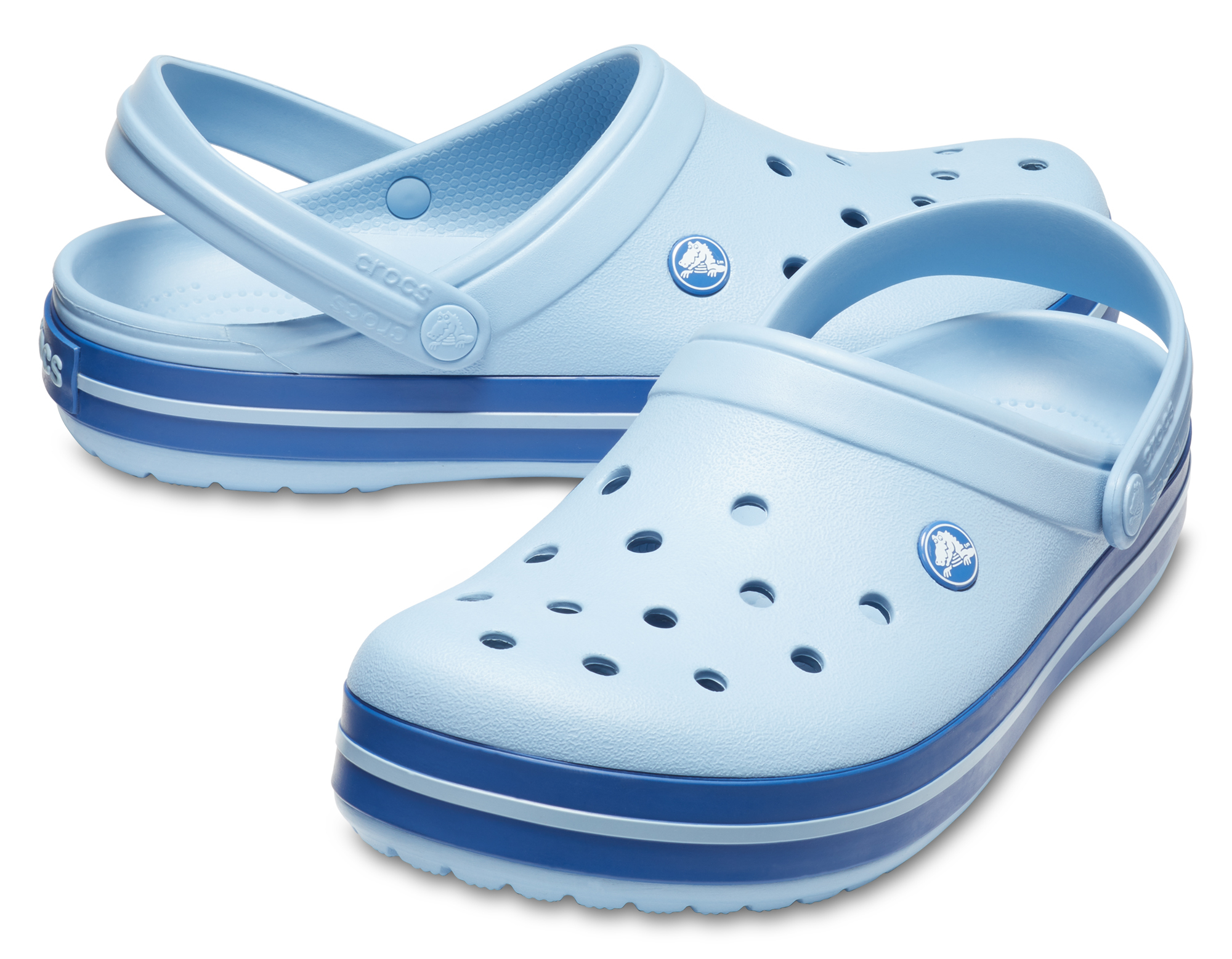 crocs chambray blue