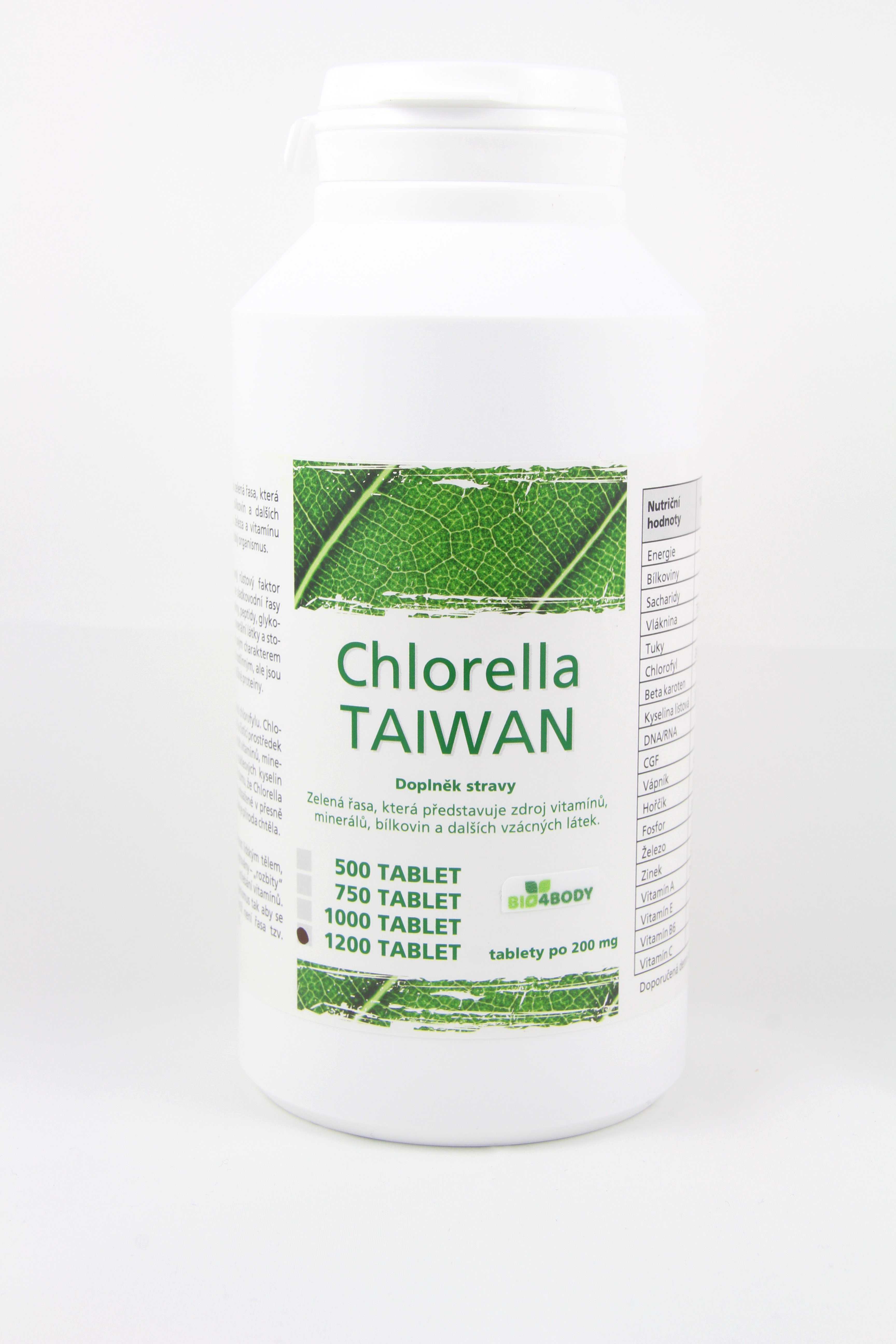Naturgreen Chlorella Pyrenoidosa Taiwan 1200 tablet GLAMI.cz