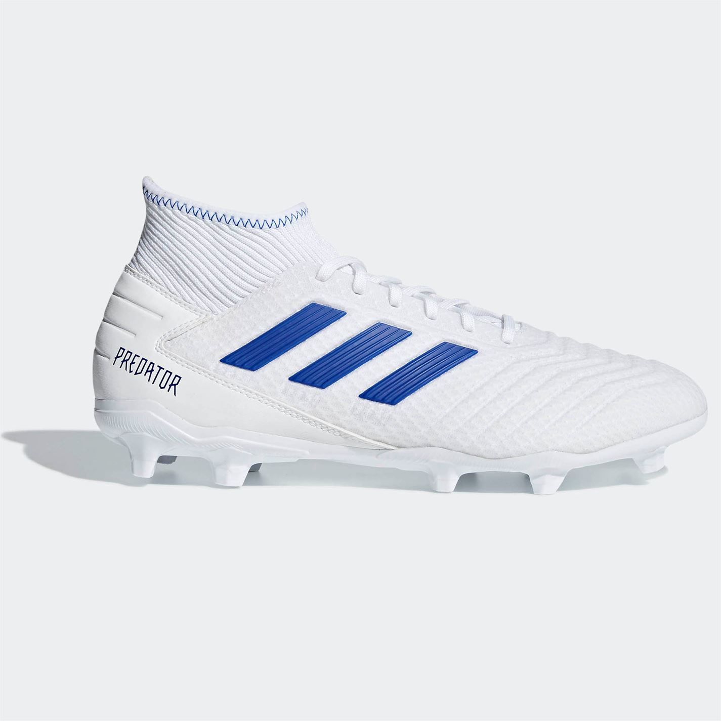 Adidas Predator 19.3 Mens Fg Football Boots Whiteboldblue