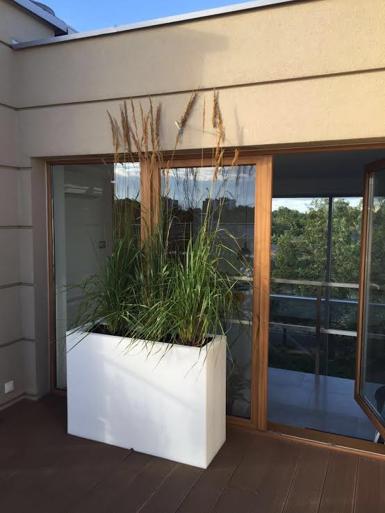 Osvetleni.com Květináč Monumo LONGERINO Barva: Antracit, Odvod vody: Ano