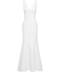 CHI CHI LONDON Květinové bílé šaty s 3/4 rukávem - GLAMI.cz