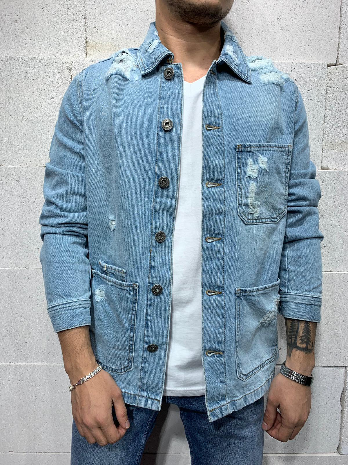 Джинсовые Куртки Мужские Летние Модные Купить