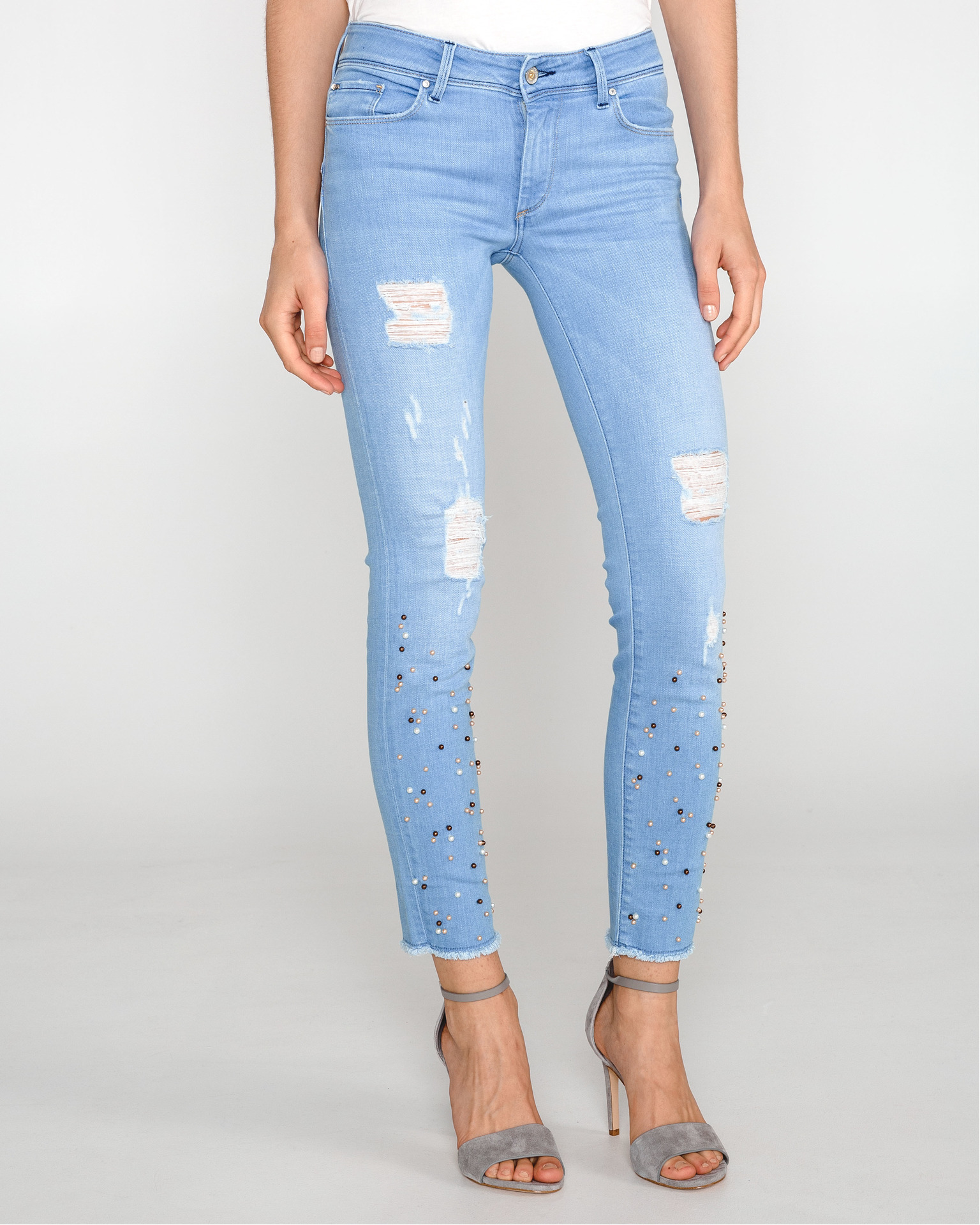 Salsa Jeans Jeans Modrá GLAMI.cz