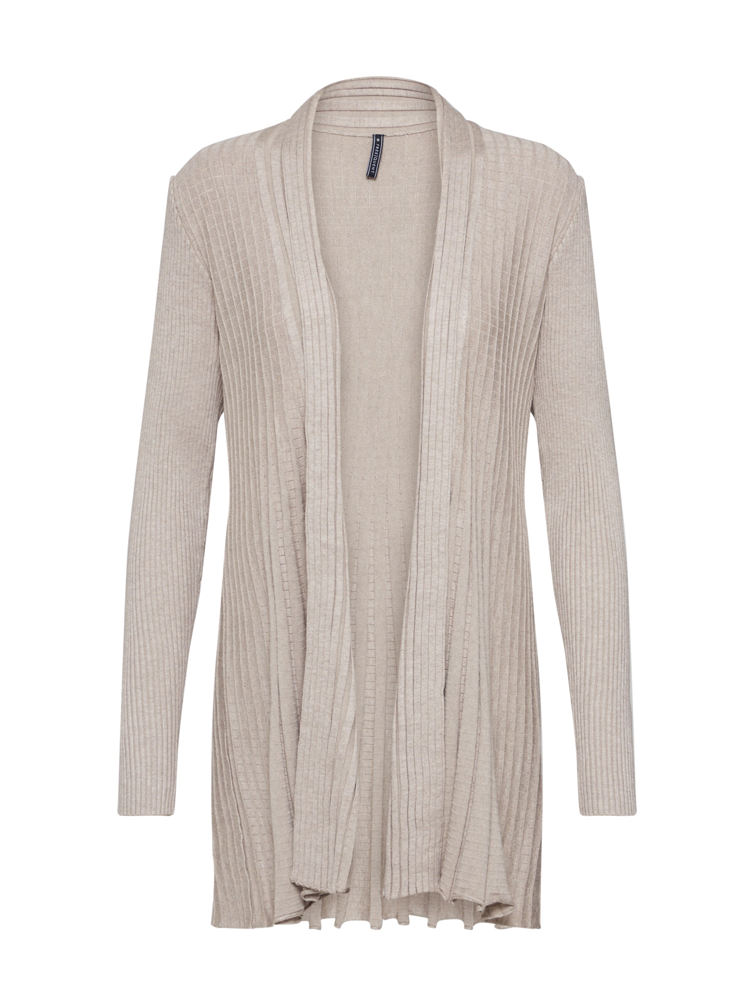Freequent Kardigan 'CLAUDISSE' béžová / šedobéžová