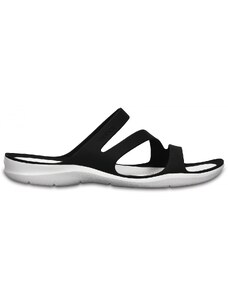 Sandály Crocs Swiftwater Sandal Women - Black/White