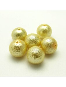 Vroubkované perly, 12mm (6ks/bal)