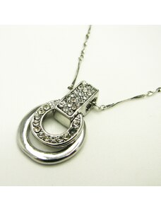 Medailon s kamínky, náhrdelník