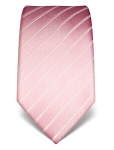 Luxusní světle růžová kravata Vincenzo Boretti 21965
