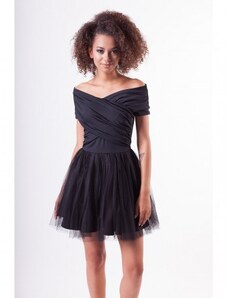 Krásné šaty s tylovou sukní SARAH černé MOSQUITO 3511