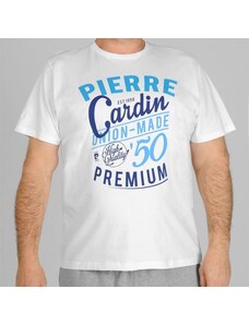 Pánské triko bílé Pierre Cardin A1847