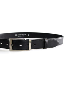 Pánský kožený opasek Penny Belts - černý