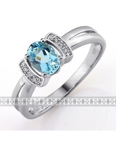 GEMS DIAMONDS Prsten s diamanty a topazem Briline 3860560-0-54-93