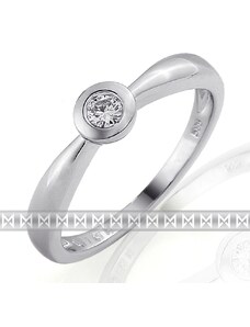 GEMS DIAMONDS Zásnubní prsten s diamantem, bílé zlato brilianty Briline 3860683-0-50-99