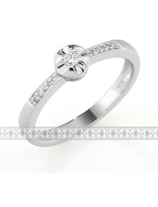 GEMS DIAMONDS Zásnubní prsten s diamantem, bílé zlato brilianty Briline 3861276-0-54-99