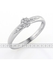 GEMS DIAMONDS Zásnubní prsten s diamantem, bílé zlato briliantyv 3861213-0-52-99