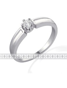 GEMS DIAMONDS Zásnubní prsten s diamantem, bílé zlato brilianty Briline 3860231-0-53-99