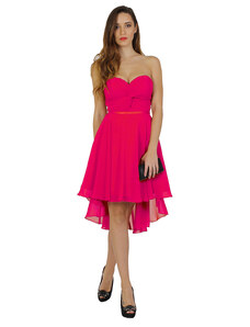 Dress by COOL CD šaty pro družičky magenta