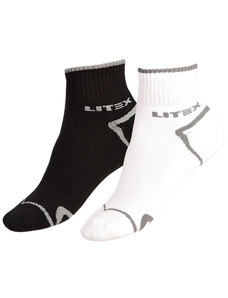 Sportovní ponožky Litex polovysoké 9A009 - bílá