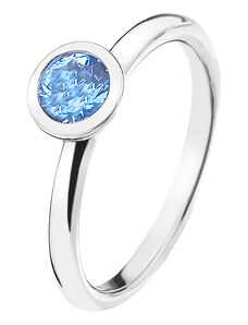 Stříbrný prsten Hot Diamonds Emozioni Scintilla Blue Peace 25 mm 56 mmStříbrný prsten Hot Diamonds Emozioni Scintilla Blue Peace 25 mm