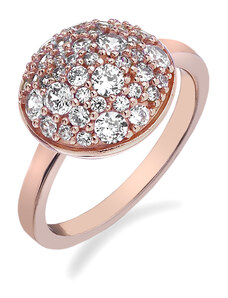 Stříbrný prsten Hot Diamonds Emozioni Bouquet Rose Gold 56 mmStříbrný prsten Hot Diamonds Emozioni Bouquet Rose Gold