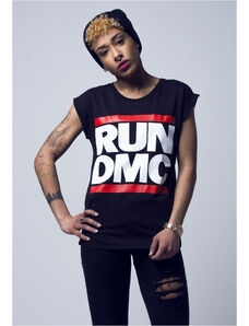 MT Ladies Dámské tričko s logem Run DMC v černé barvě
