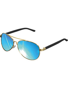 Urban Classics Sluneční brýle URBAN CLASSICS (10497) Zlatá / Modrá