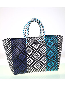 Dámská taška z PVC materiálu Kbas modrá 285702V