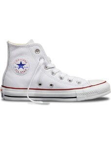 BOTY CONVERSE CT ALL STAR LEATHER - bílá -