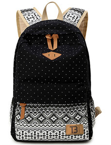 Dámský studentský batoh Canvas TopBags Blue Stripe 21 l - GLAMI.cz