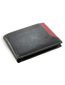 Černá pánská kožená peněženka Nenden